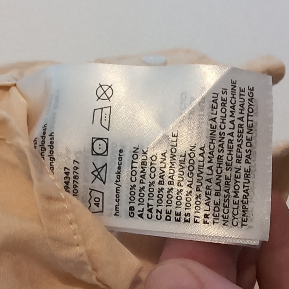 Cotton Button Down - Picture 5 of 5